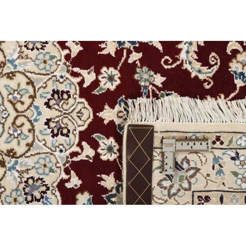 tappeto persia nain fine con seta cm.97x147 0