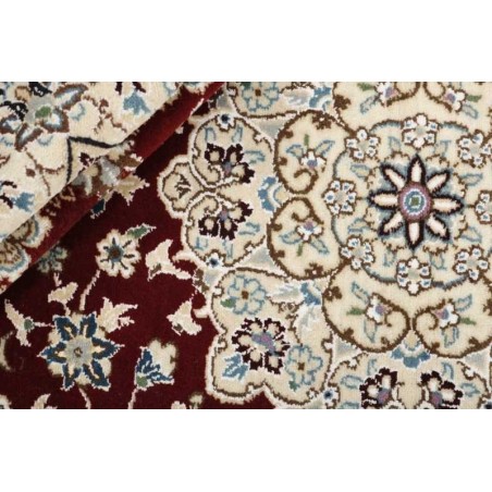 tappeto persia nain fine con seta cm.97x147 1