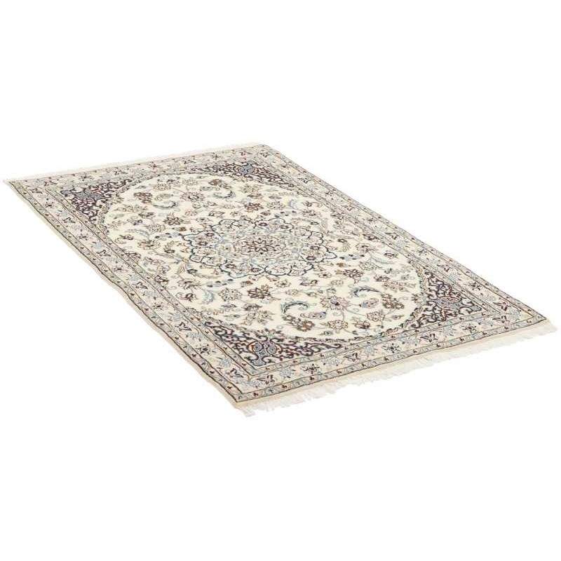 tappeto persia nain fine con seta cm 95x147 3