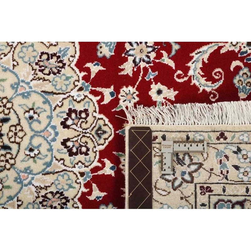 tappeto persia nain fine con seta cm.98x147 0