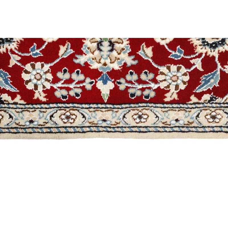 tappeto persia nain fine con seta cm 89x141 2