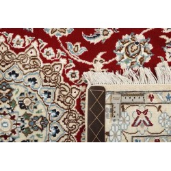 tappeto persia nain fine con seta cm 98x146 2