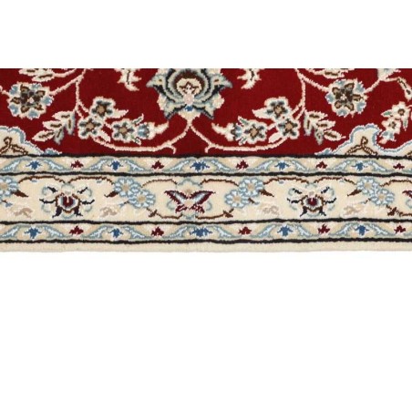 tappeto persia nain fine con seta cm 98x146 2