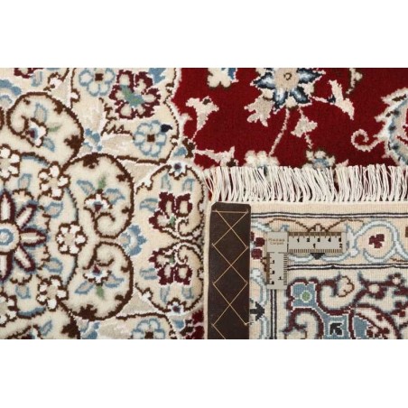 tappeto persia nain fine con seta cm.90x135 0