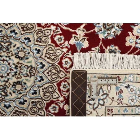 tappeto persia nain fine con seta cm.95x141 0