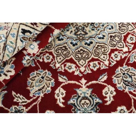 tappeto persia nain fine con seta cm.95x141 1