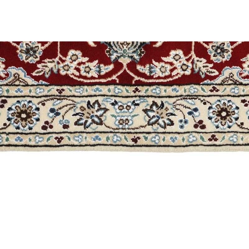 tappeto persia nain fine con seta cm 95x141 2