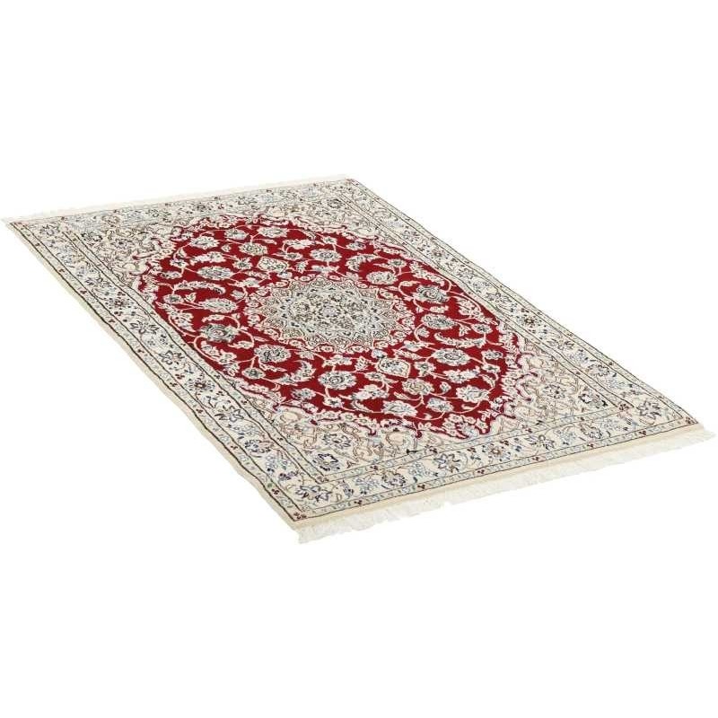 tappeto persia nain fine con seta cm 95x141 3