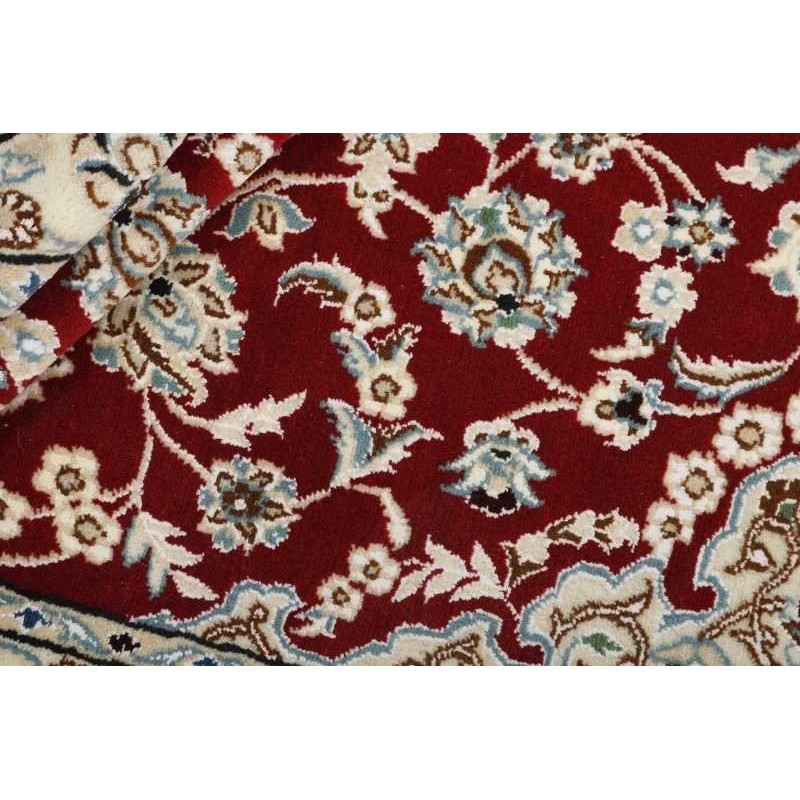 tappeto persia nain fine con seta cm.100x145 1