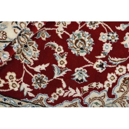 tappeto persia nain fine con seta cm.100x145 1
