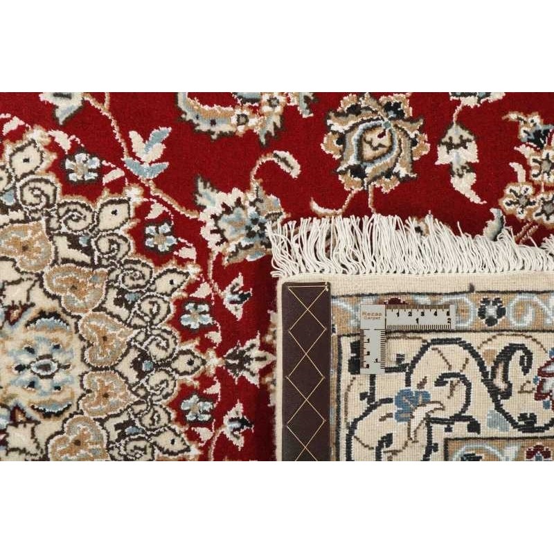 tappeto persia nain fine con seta cm.116x174 0
