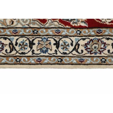 tappeto persia nain fine con seta cm 116x174 2