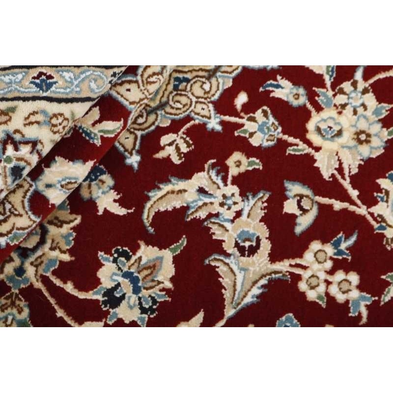 tappeto persia nain fine con seta cm.111x176 1