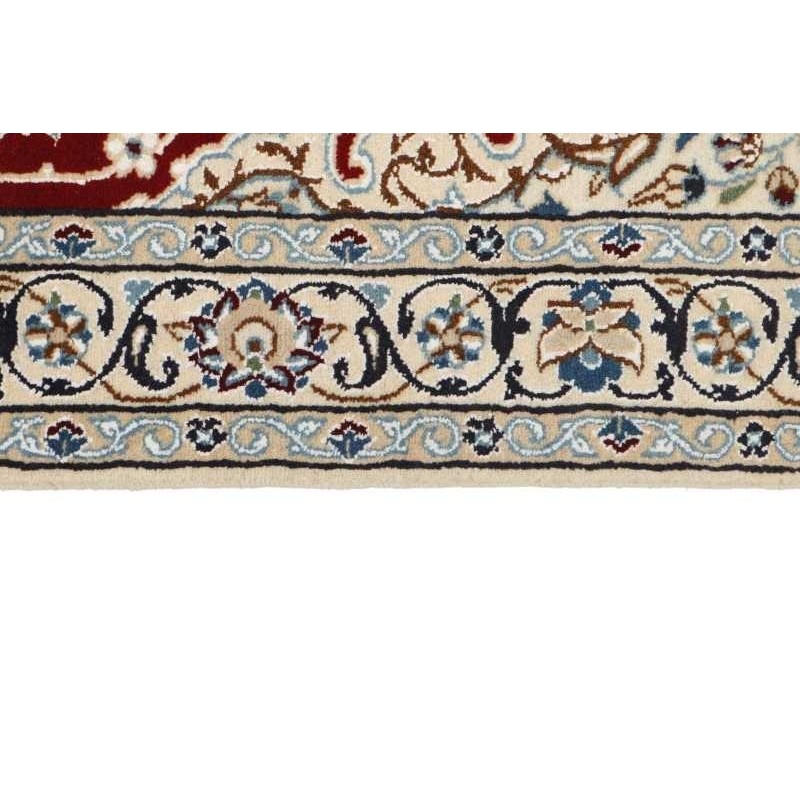 tappeto persia nain fine con seta cm 111x176 2