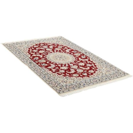 tappeto persia nain fine con seta cm 111x176 3