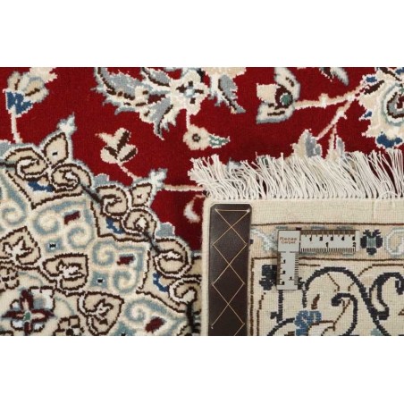 tappeto persia nain fine con seta cm.116x178 0