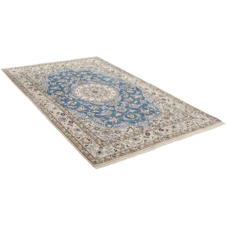 tappeto persia nain fine con seta cm 154x251 3