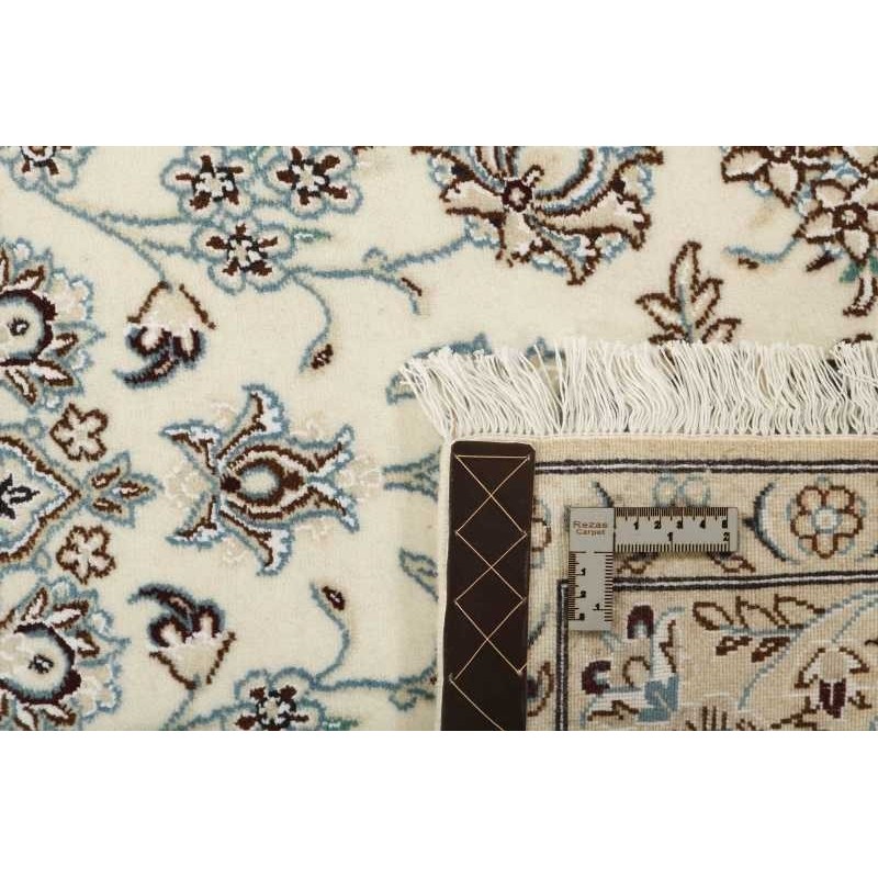 tappeto persia nain fine con seta cm.152x219 0