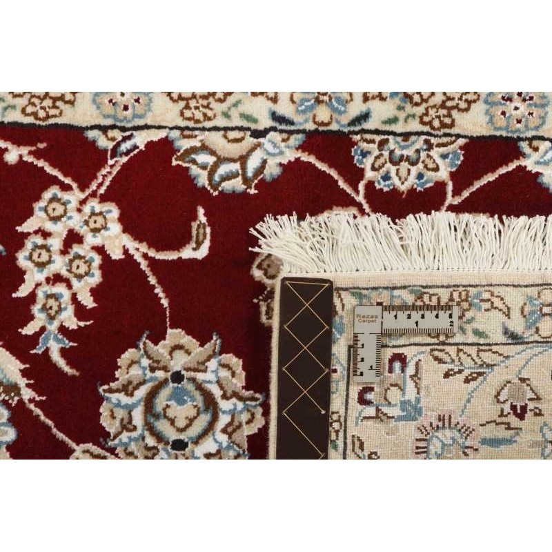 tappeto persia nain fine con seta cm.154x212 0