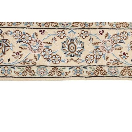tappeto persia nain fine con seta cm 154x212 2