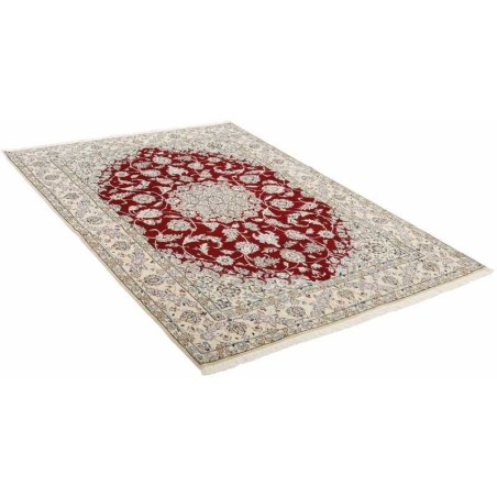tappeto persia nain fine con seta cm 154x212 3