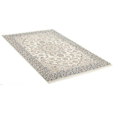tappeto persia nain fine con seta cm 119x183 3