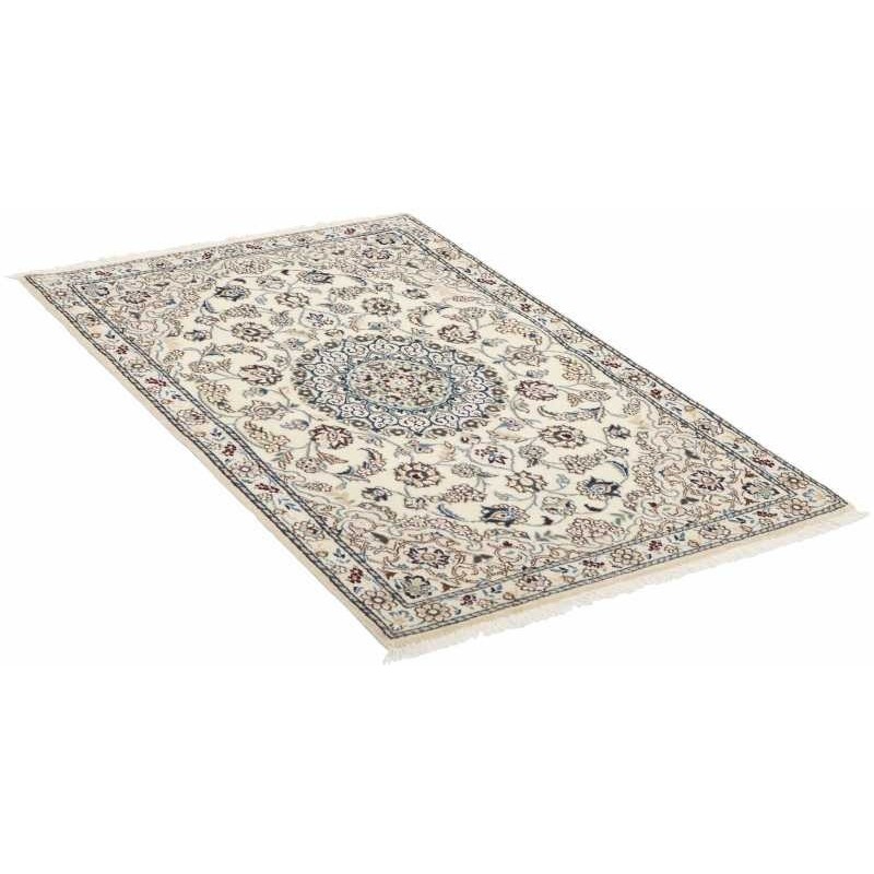 tappeto persia nain fine con seta cm 89x138 3