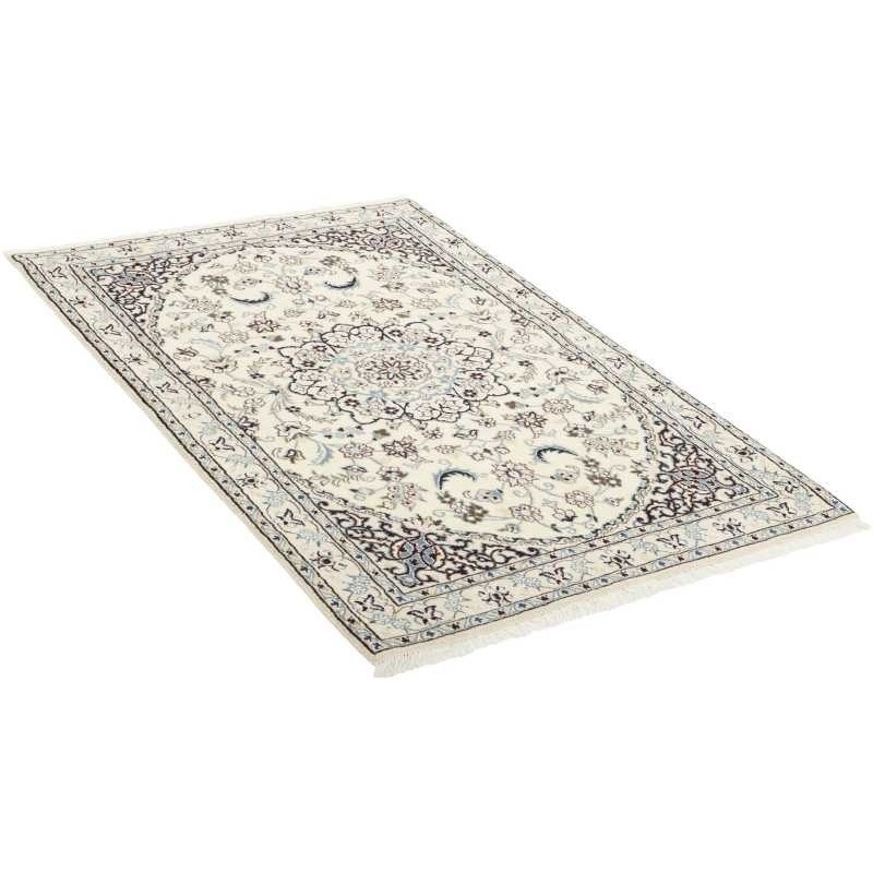tappeto persia nain fine con seta cm 96x150 3