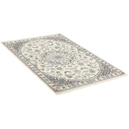 tappeto persia nain fine con seta cm 91x139 3