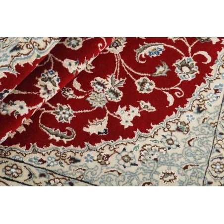 tappeto persia nain fine con seta cm.128x200 1