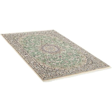 tappeto persia nain fine con seta cm 112x173 3