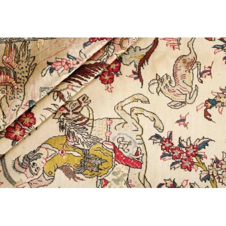tappeto persia ghom seta cm.131x203 1