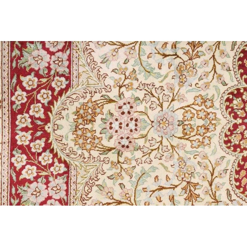 tappeto persia ghom seta cm.134x203 1