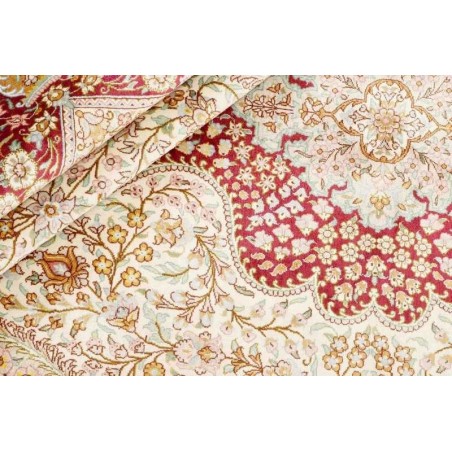 tappeto persia ghom seta cm 134x203 2