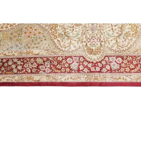 tappeto persia ghom seta cm 134x203 3