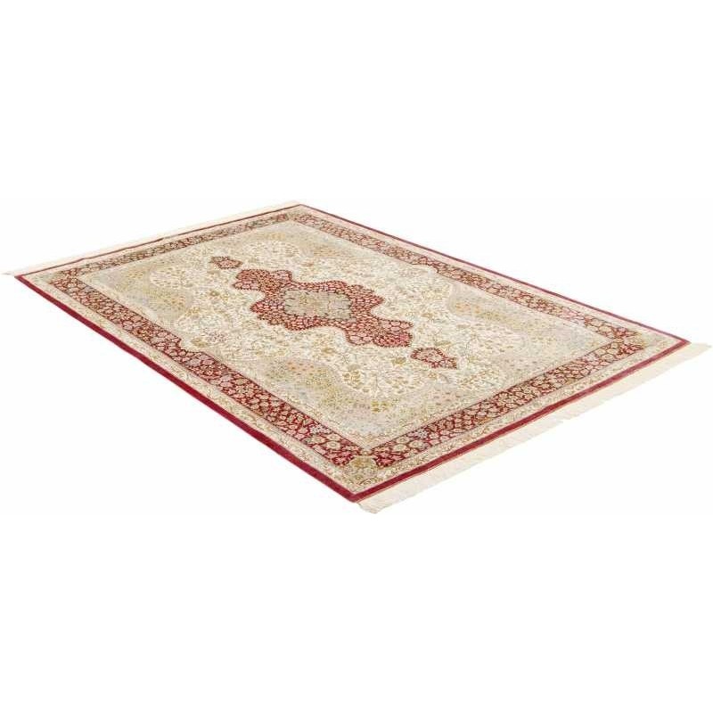 tappeto persia ghom seta cm 134x203 4