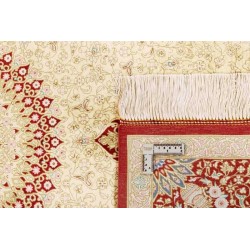 tappeto persia ghom seta cm 134x197 2