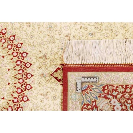 tappeto persia ghom seta cm.134x197 0