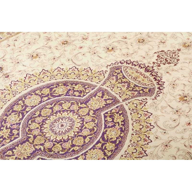 tappeto persia ghom seta cm 161x237 6