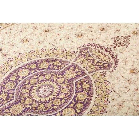 tappeto persia ghom seta cm 161x237 7