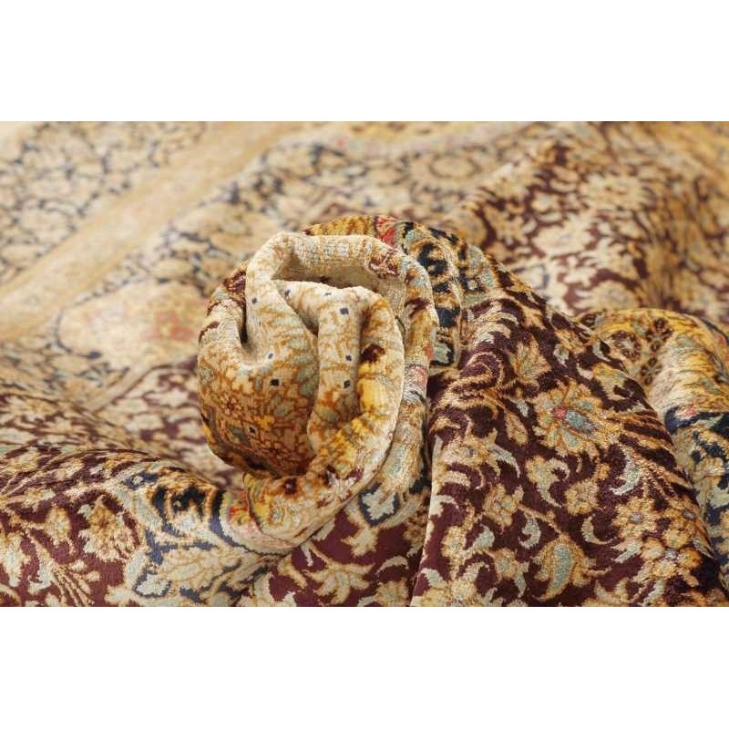 tappeto persia ghom seta cm 157x242 5
