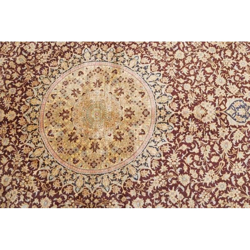 tappeto persia ghom seta cm 157x242 6