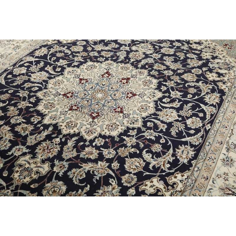 tappeto persia nain extra fine seta cm 210x293 5