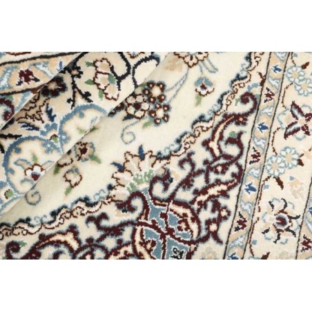tappeto persia nain fine con seta cm.98x148 1