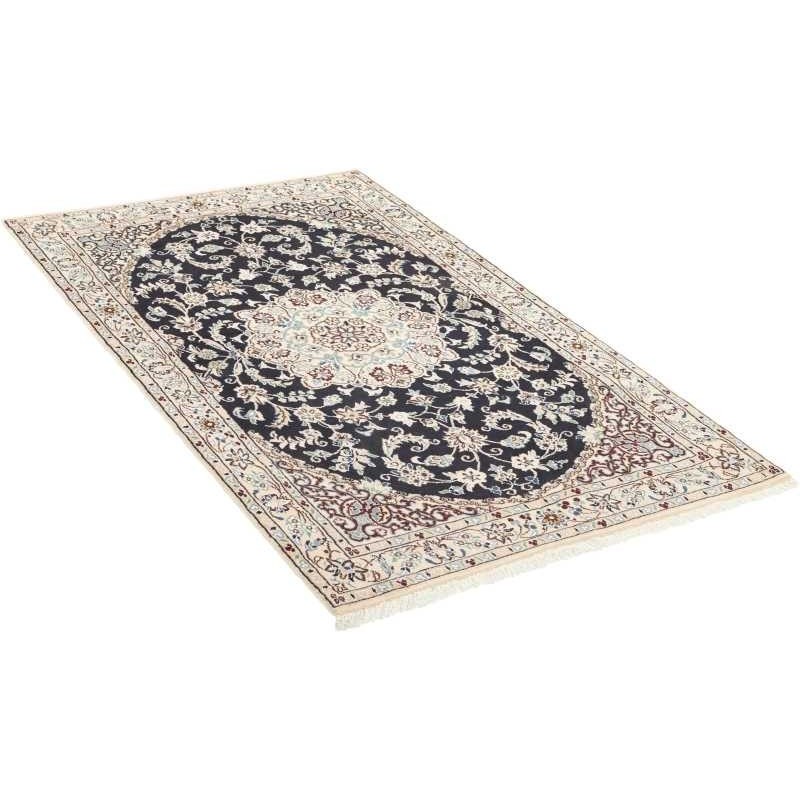 tappeto persia nain fine con seta cm 97x160 3