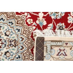 tappeto persia nain fine con seta cm 98x142 2