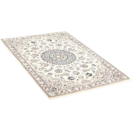 tappeto persia nain fine con seta cm 92x137 3