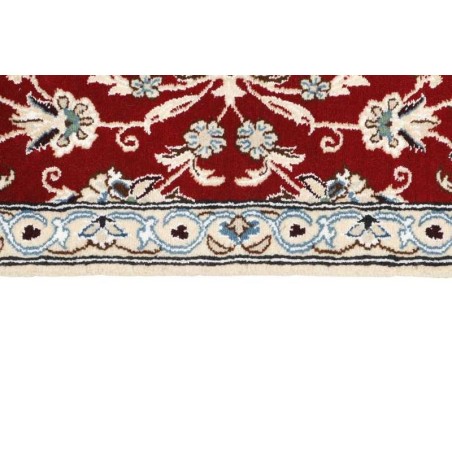 tappeto persia nain fine con seta cm 88x140 2