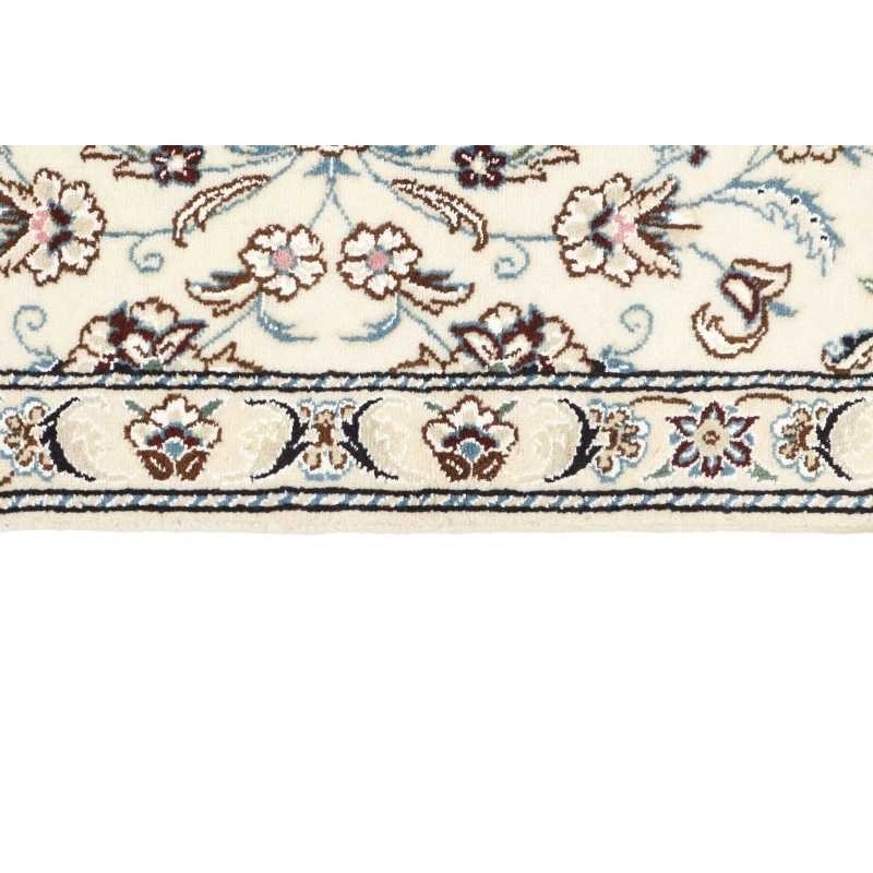 tappeto persia nain fine con seta cm 85x145 2