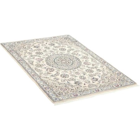 tappeto persia nain fine con seta cm 86x133 3